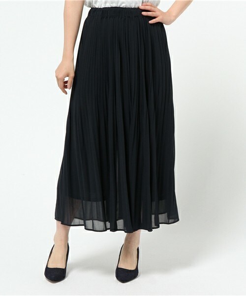 actuel(アクチュエル)の「消しプリーツスカンツ(その他パンツ・レディース・グレー/ネイビー/ピンクベージュ・FREE)」の3枚目の写真