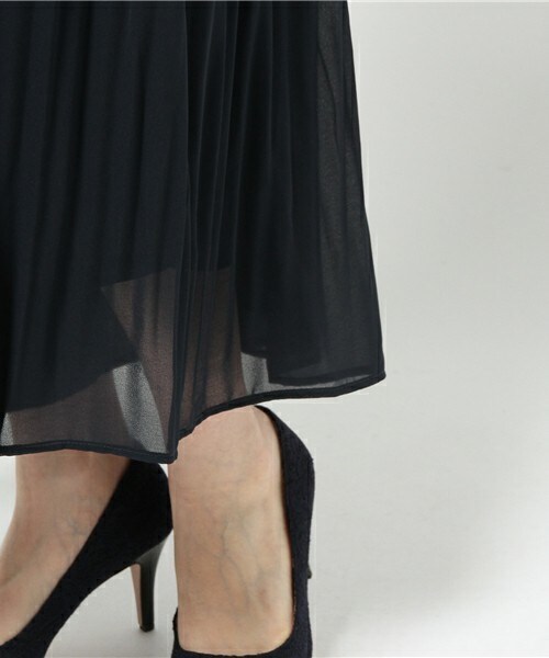 actuel(アクチュエル)の「消しプリーツスカンツ(その他パンツ・レディース・グレー/ネイビー/ピンクベージュ・FREE)」の9枚目の写真