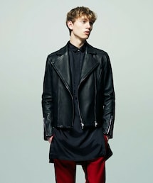 ato（アトウ）の「LAMP LEATHER DOUBLE RIDERS （ライダース
