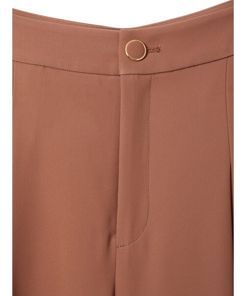 31 Sons de mode（トランテアン　ソン　ドゥ　モード）の「《予約アイテム》（パンツ・レディース・ブラウン/ネイビー/ベージュ・36/38）」の4枚目の写真