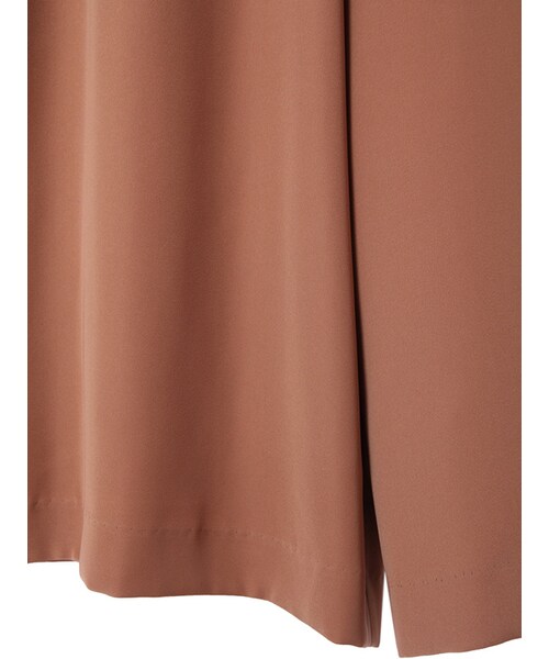 31 Sons de mode（トランテアン　ソン　ドゥ　モード）の「《予約アイテム》（パンツ・レディース・ブラウン/ネイビー/ベージュ・36/38）」の5枚目の写真