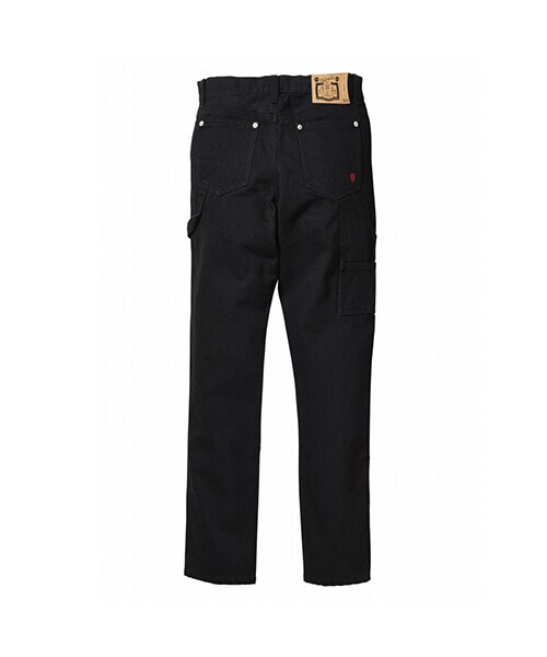 NineMicrophones（ナインマイクロフォンズ）の「PAINTER PANTS（パンツ・メンズ・BLACK/INDIGO/STRIPE・S/M/L/XL）」の2枚目の写真