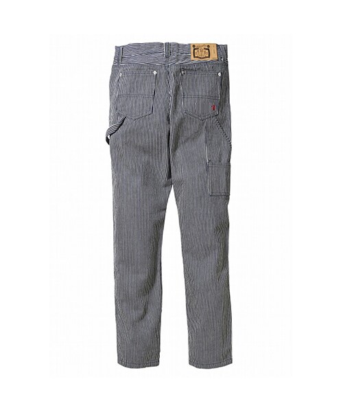 NineMicrophones（ナインマイクロフォンズ）の「PAINTER PANTS（パンツ・メンズ・BLACK/INDIGO/STRIPE・S/M/L/XL）」の5枚目の写真