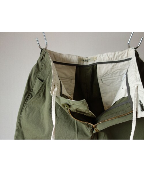 FOB FACTORY(エフオービーファクトリー)の「【2016夏の新作】F.O.B FACTORY エフオービーファクトリー F0403 CARLO ARMY TROUSERS カルロアーミートラウザー O.D オリーブドラブ(その他パンツ・メンズ・その他)」の9枚目の写真