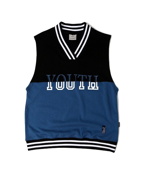 ROMANTIC CROWN(ロマンティッククラウン)の「YOUTH VEST_BLUE(その他・メンズ・기타)」の1枚目の写真