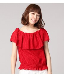 PAGEBOY | オフショルダーアソートブラウス(トップス)