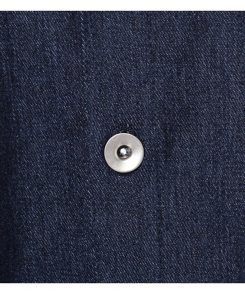 PAGEBOY（ページボーイ）の「前ボタン台形スカート（スカート・レディース・ライトブルー/カーキ/インディゴ）」の10枚目の写真