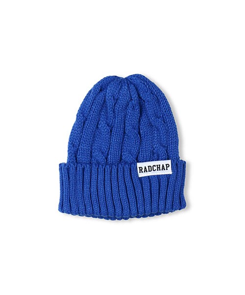 RADCHAP（ラッドチャップ）の「シンプルニットワッチ（ニットキャップ/ビーニー・キッズ・ブルー/レッド/チャコールグレー・Ｓ～Ｍ）」の3枚目の写真