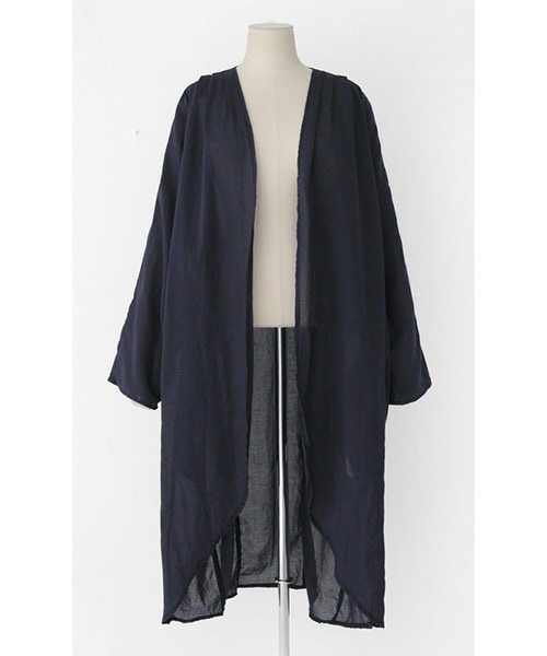 DHOLIC（ディーホリック）の「2TYPEオーバーシルエットロングローブ（その他アウター・レディース・グリーンB/ネイビーB/ネイビーＡ/ブルーグレーＡ・FREE）」の3枚目の写真