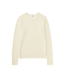 UNIQLO | WOMEN エクストラファインメリノクルーネックセーター（長袖）＋(ニット/セーター)