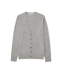UNIQLO | WOMEN エクストラファインメリノVネックカーディガン（長袖）(ニット/セーター)