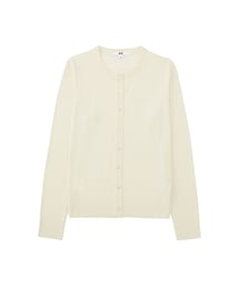UNIQLO | WOMEN エクストラファインメリノクルーネックカーディガン（長袖）(ニット/セーター)