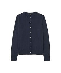 UNIQLO | WOMEN エクストラファインメリノクルーネックカーディガン(長袖)(ニット/セーター)
