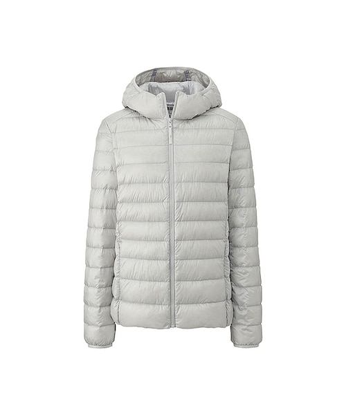 UNIQLO（ユニクロ）の「WOMEN ウルトラライトダウンパーカ（ダウンジャケット/コート・レディース・GREEN 55/BLACK 09/LIGHT GRAY 02/RED 13/BEIGE 32/OLIVE 57・L/M/XL/S）」の3枚目の写真