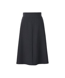 UNIQLO | WOMEN ミラノリブカットソーミディスカート(スカート)
