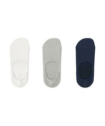 UNIQLO | WOMEN ベリーショートソックス(ローライズ・3足組)(レギンス/スパッツ)