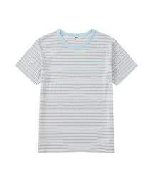 UNIQLO | WOMEN ボーダークルーネックT（半袖）(Tシャツ/カットソー)