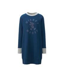 UNIQLO | WOMEN ディズニープロジェクトスウェットワンピース（長袖）(ワンピース)