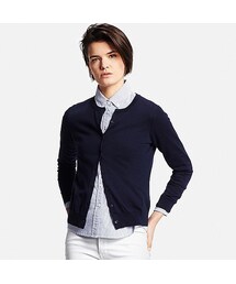 UNIQLO | WOMEN UVカットクルーネックカーディガン（長袖）(ニット/セーター)
