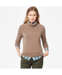 UNIQLO | WOMEN カシミヤタートルネックセーター（長袖）(ニット/セーター)