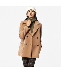 UNIQLO | WOMEN ウールブレンドPコート(その他アウター)