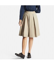 UNIQLO | WOMEN タックフレアスカート(スカート)