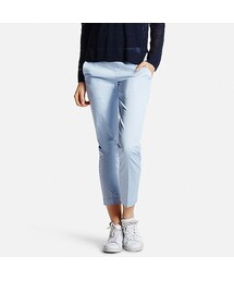 UNIQLO | WOMEN サテンアンクルパンツ(その他パンツ)