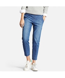 UNIQLO | WOMEN デニムアンクルパンツ(その他パンツ)