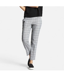 UNIQLO | WOMEN アンクルパンツ（グレンチェック）(その他パンツ)