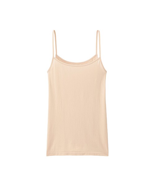 UNIQLO（ユニクロ）の「WOMEN エアリズムウルトラストレッチキャミソール（その他アンダーウェア/インナー・レディース・LIGHT PURPLE 70/LIGHT ORANGE 20/BLACK 09/BLUE 61/NAVY 69/NATURAL 30/WHITE 00/YELLOW 42/GRAY 07・S/M/L/XL）」の5枚目の写真