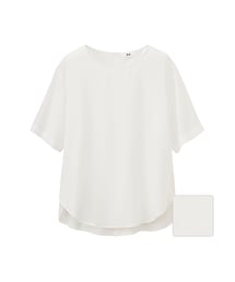 UNIQLO | WOMEN エアリーTブラウス（半袖）(シャツ/ブラウス)
