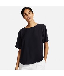 UNIQLO | WOMEN エアリーTブラウス（半袖）(シャツ/ブラウス)