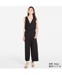 UNIQLO | WOMEN カシュクールオールインワン(ワンピース)