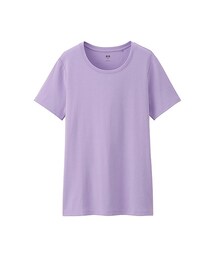 UNIQLO | WOMEN スーピマコットンクルーネックT（半袖）(Tシャツ/カットソー)
