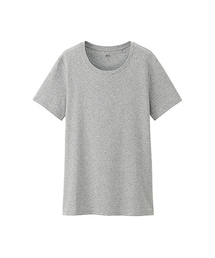 UNIQLO | WOMEN スーピマコットンクルーネックT（半袖）(Tシャツ/カットソー)