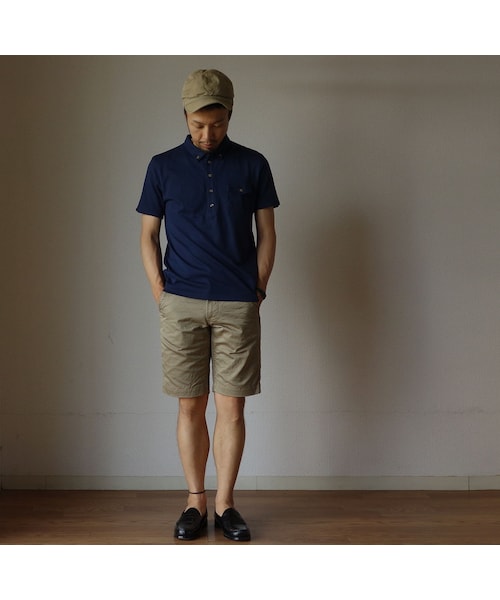 FOB FACTORY（エフオービーファクトリー）の「【2016夏の新作】F.O.B FACTORYエフオービーファクトリー F4160 FUSION SHORTS フュージョンショーツ  KHA カーキ（その他パンツ・メンズ・その他）」の5枚目の写真