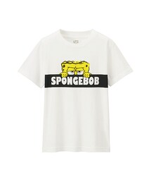 UNIQLO | BOYS スポンジ・ボブグラフィックT（半袖）(Tシャツ/カットソー)