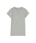 UNIQLO | WOMEN リブクルーネックT（半袖）(T恤)