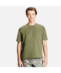 UNIQLO | MEN ビッグシルエットポケ付きT（半袖）(Tシャツ/カットソー)