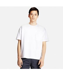 UNIQLO | MEN ビッグシルエットポケ付きT（半袖）(Tシャツ/カットソー)