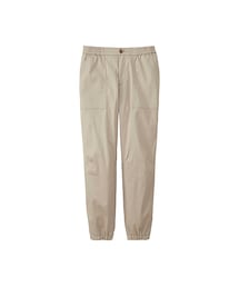 UNIQLO | WOMEN コットンストレッチジョガーパンツ(その他パンツ)