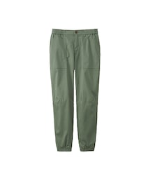 UNIQLO | WOMEN コットンストレッチジョガーパンツ(その他パンツ)