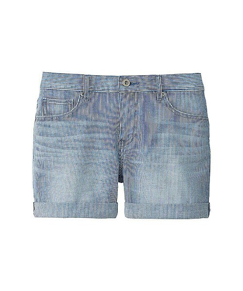 UNIQLO（ユニクロ）の「WOMEN デニムショートパンツ（その他パンツ・レディース・BLUE 64/BLUE 67/BLUE 62/WHITE 00・23/27/26/22/25/24）」の4枚目の写真
