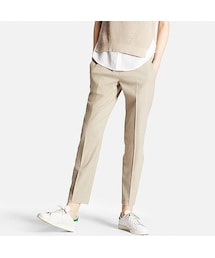 UNIQLO | WOMEN アンクルパンツ（ピンストライプ）(その他パンツ)
