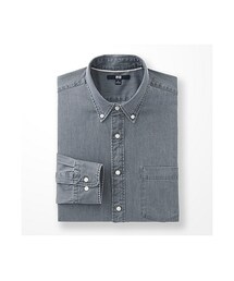 UNIQLO | MEN デニムシャツ（長袖）(シャツ/ブラウス)