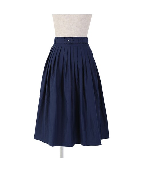an another angelus(アンアナザーアンジェラス)の「ベルト付きタックスカート/an another angelus(スカート・レディース・その他)」の3枚目の写真