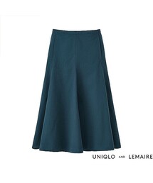 UNIQLO | WOMEN シアサッカーフレアスカート＋E(スカート)