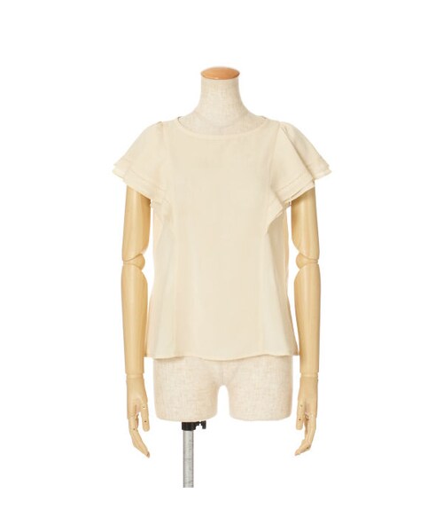 an another angelus(アンアナザーアンジェラス)の「はしごレース使いフリルスリーブブラウス/an another angelus(シャツ/ブラウス・レディース・その他)」の2枚目の写真