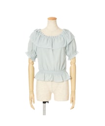 F i.n.t | ショルダーリボンオフショルブラウス/F&A(シャツ/ブラウス)