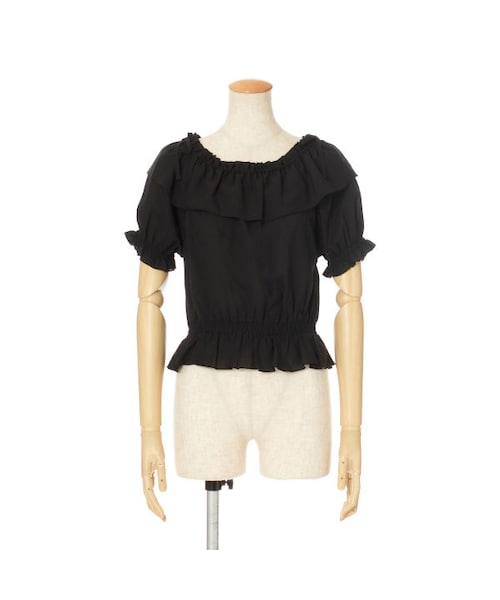 F i.n.t（フィント）の「ショルダーリボンオフショルブラウス/F&A（シャツ/ブラウス・レディース・その他）」の3枚目の写真